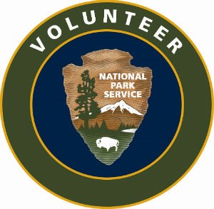 Volunteers in Parks logo. Volunteers in Parks logo.