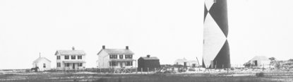 The Cape Lookout Light Station in 1913
