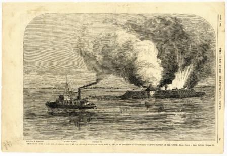 Shots fired on Fort Ocracoke