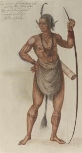Secotan (Algonkain) Warrior