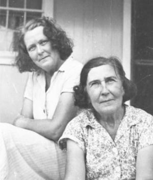 Marian Babb and Elma Dixon