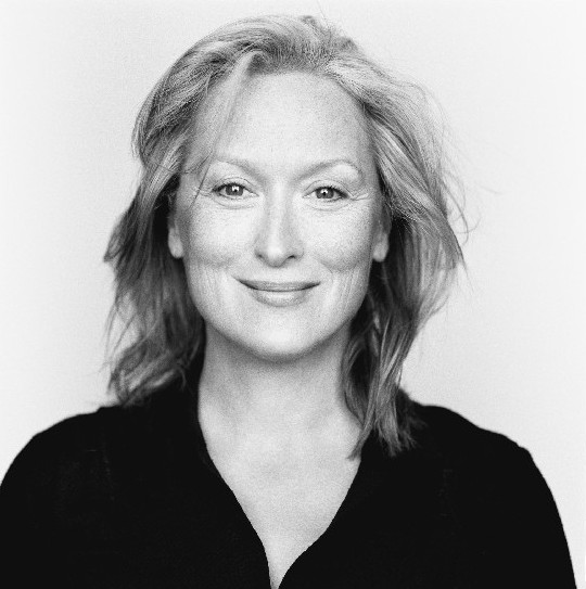 Portrait of actress Meryl Streep