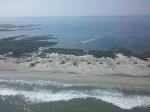 Great Island cabins, sand migration