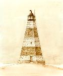 Artistic Sketch of 1812 Lighthouse
