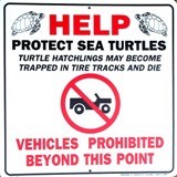Turtle Nest Sign
