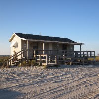 A rustic Long Point Cabin