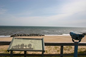 The Atlantic Ocean as viewed from Cape Henry