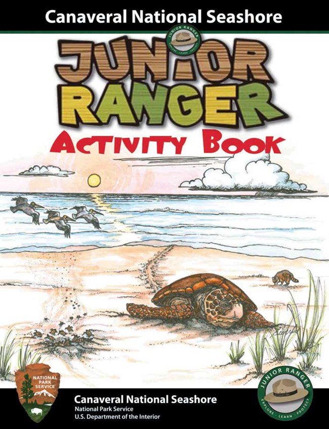 Jr Ranger Activity Book For Canaveral National Seashore CMS6