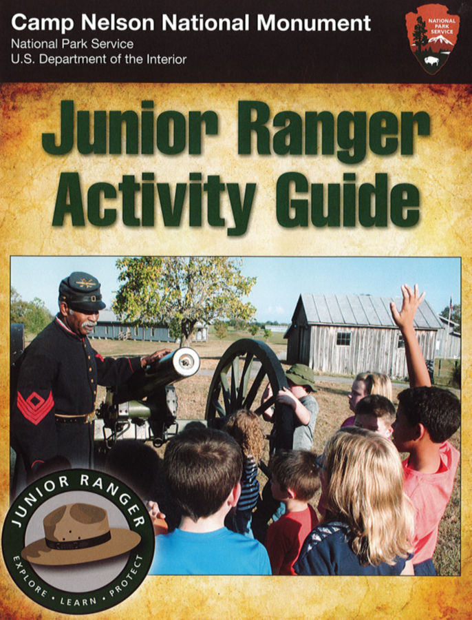 Camp Nelson Junior Ranger Booklet.