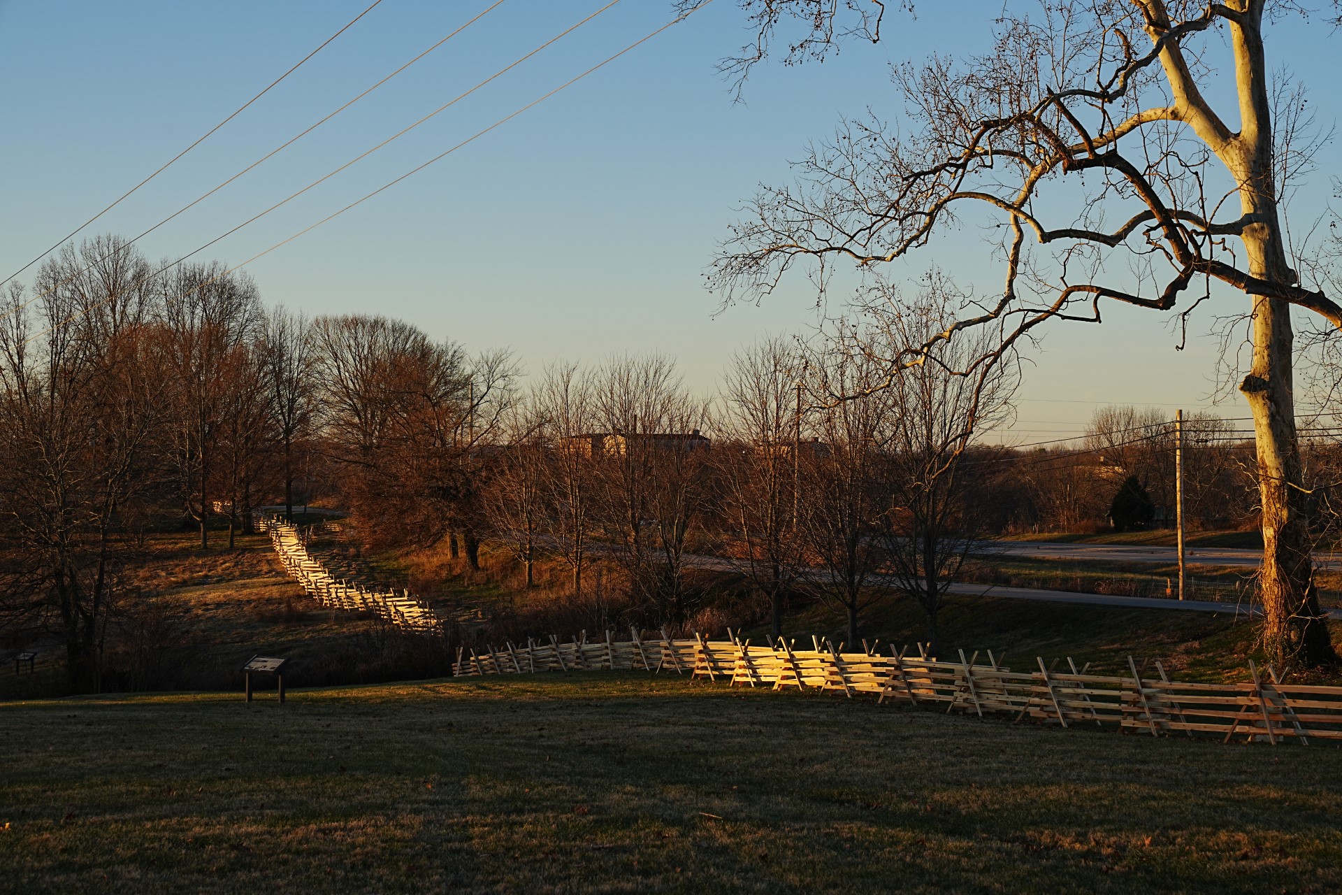 American Conservation Experience fence replacement project Snake Rail Fence