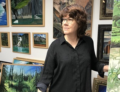 Kathy Hodge, Artist-in-Residence August 2023