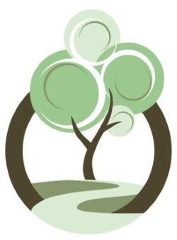 Greening Youth logo, a tree in a circle