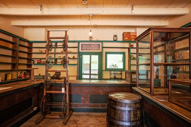 Inside the Magnolia Plantation Store
