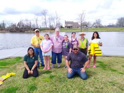 Ranger and Family after Fishing