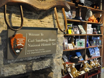 Sandburg Home bookstore Sandburg Home bookstore