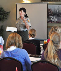 Park Ranger leads teacher workshop Park Ranger leads teacher workshop