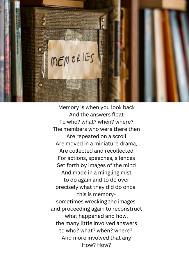 Memory Poem