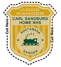 Junior rootabaga ranger badge