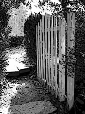 photo of gate leading to one of many trails at Carl Sandburg Home NHS photo of gate leading to one of many trails at Carl Sandburg Home NHS