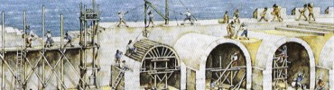 Construction of the Castillo c. 1739