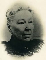 Black and white photograph of Anna Dummett.