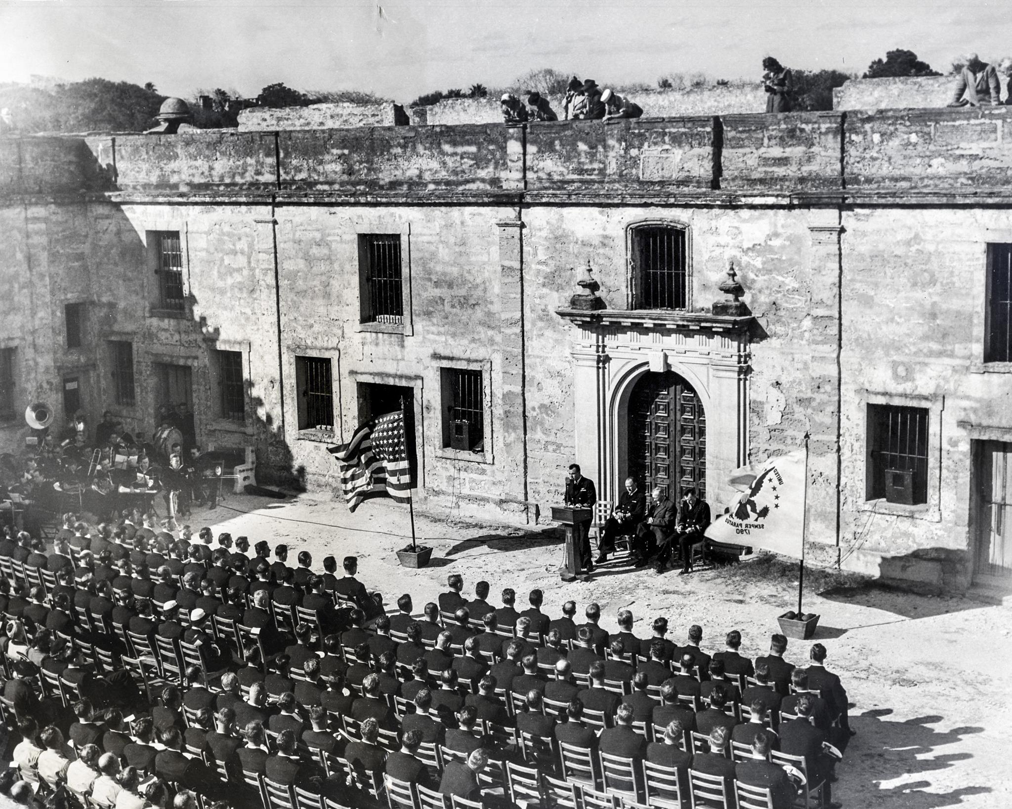 Florida in World War II - Castillo de San Marcos National Monument