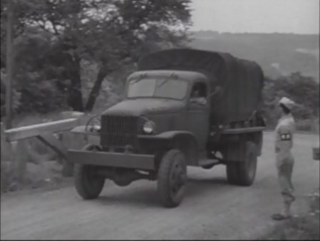 Transportation of OSS recruits to secret training camp in Catoctin in trucks under guard. Transportation of OSS recruits to secret training camp in Catoctin in trucks under guard.