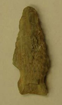 Arrowhead. Leave artifacts where you find them. Arrowhead. Leave artifacts where you find them.
