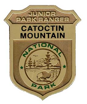 Catoctin Mountain Park Junior Ranger Badge. Catoctin Mountain Park Junior Ranger Badge.