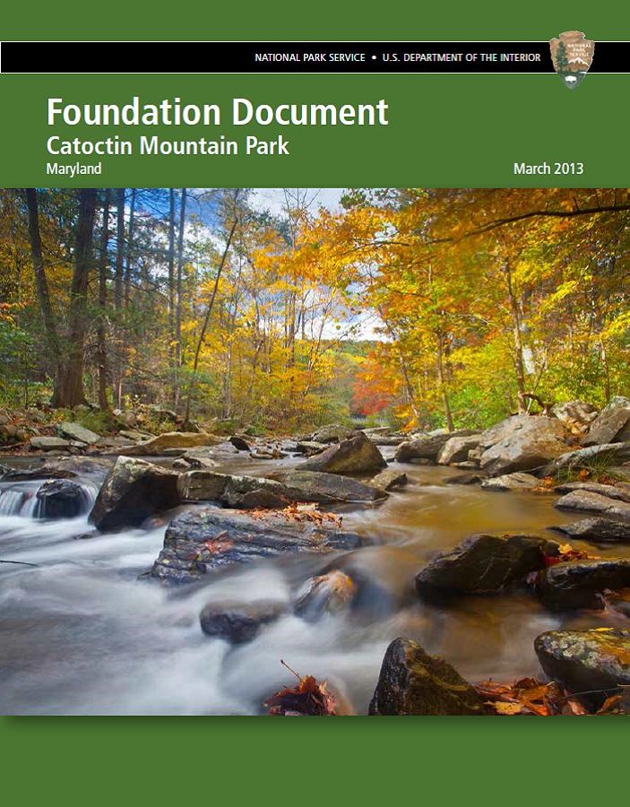 2013 Foundation Document Cover Page