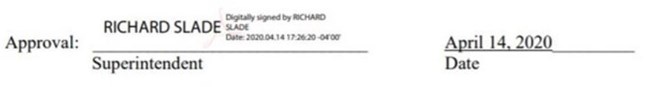 Digital Signature Rick Slade Superintendent