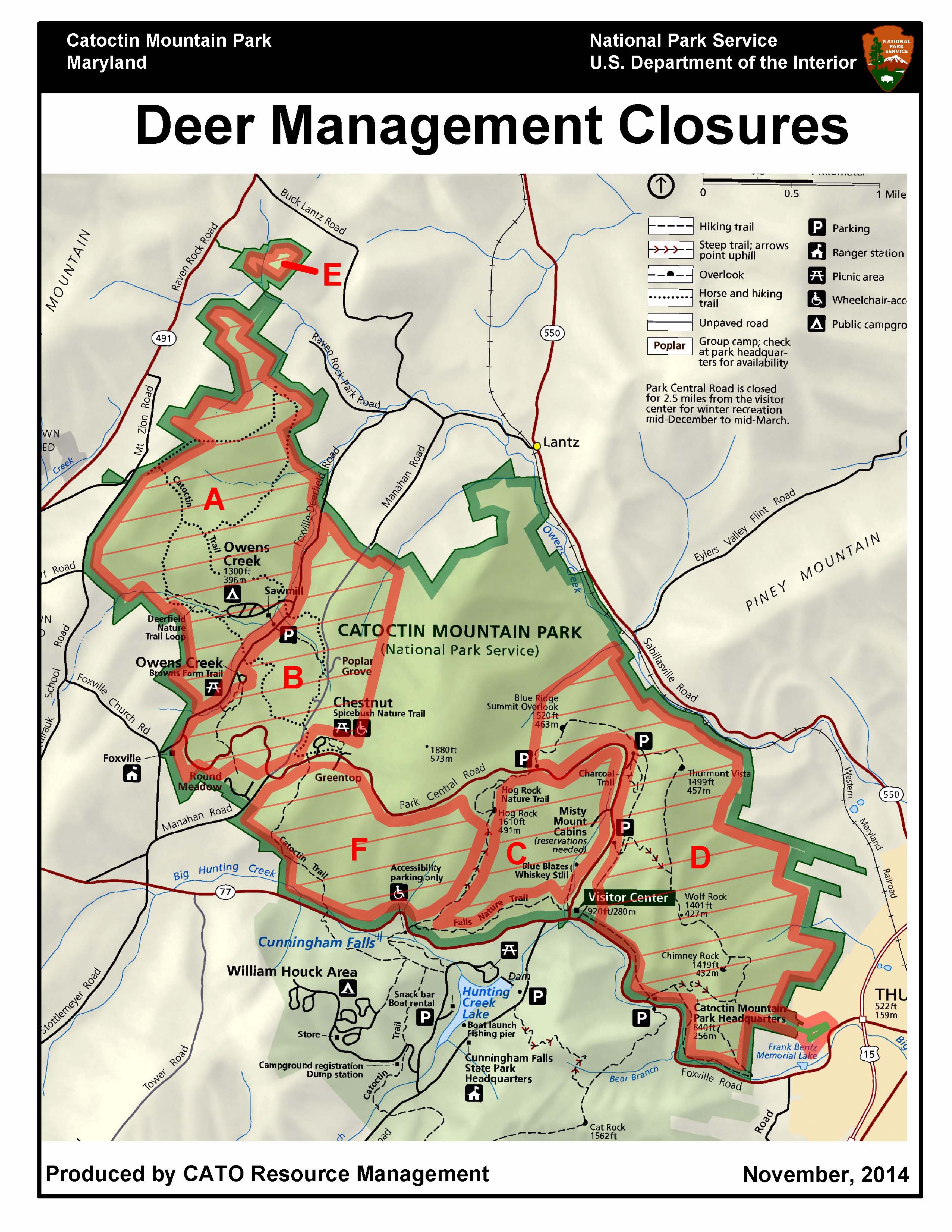 2014 Revised Deer Closure Map (1)