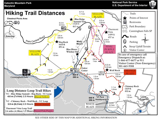 Image of East Side Trail Map