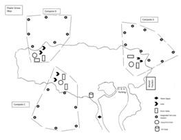 Map of Poplar Grove Youth Camp Campsite - Click to Enlarge Image Poplar Grove Youth Camp Campsite Map