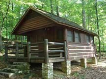 Cabin at Historic Camp Misty Mount