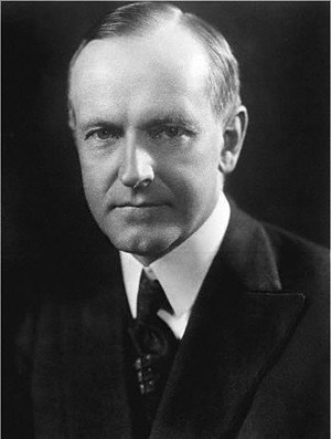 Photo of President Calvin Coolidge
