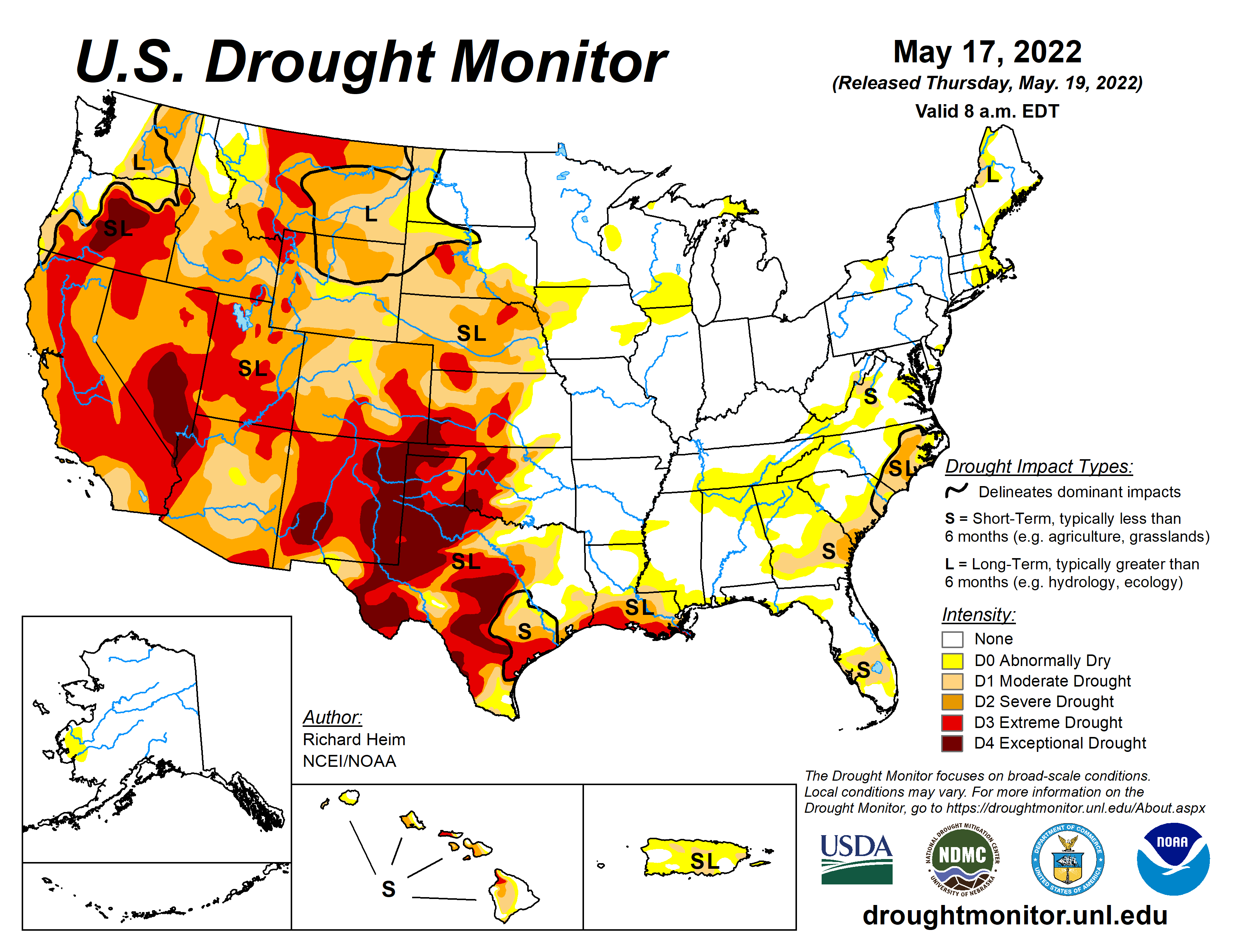 Drought Conditions Map