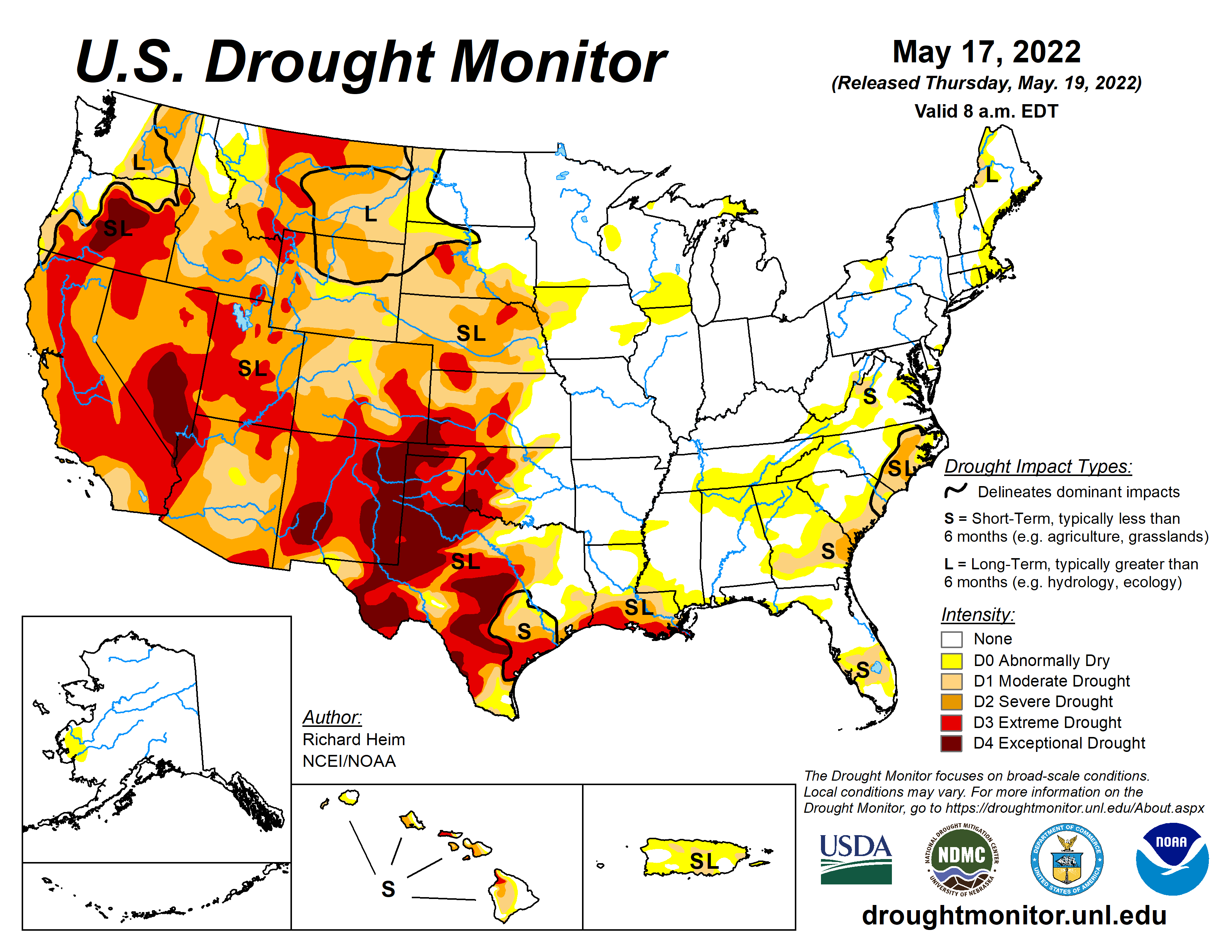 Drought Conditions Map Drought Conditions Map