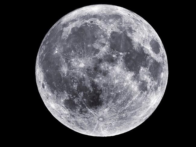 Photo of the Moon Photo of the Moon