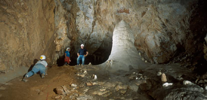 Plan on getting a bit dirty on the Hall of the White Giant Tour in Carlsbad Cavern. Plan on getting a bit dirty on the Hall of the White Giant Tour in Carlsbad Cavern.