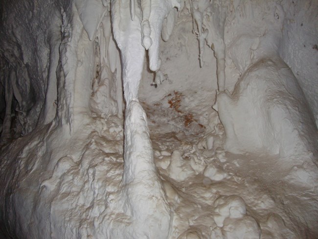 Formations in Spider Cave Photo of formations in Spider Cave