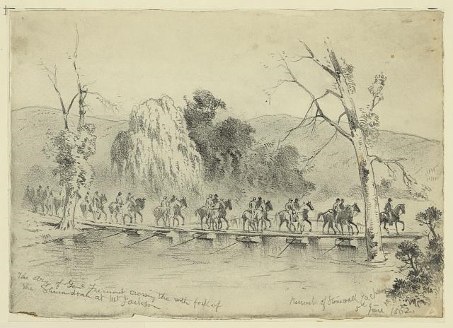 Gen Fremont crossing Shen River