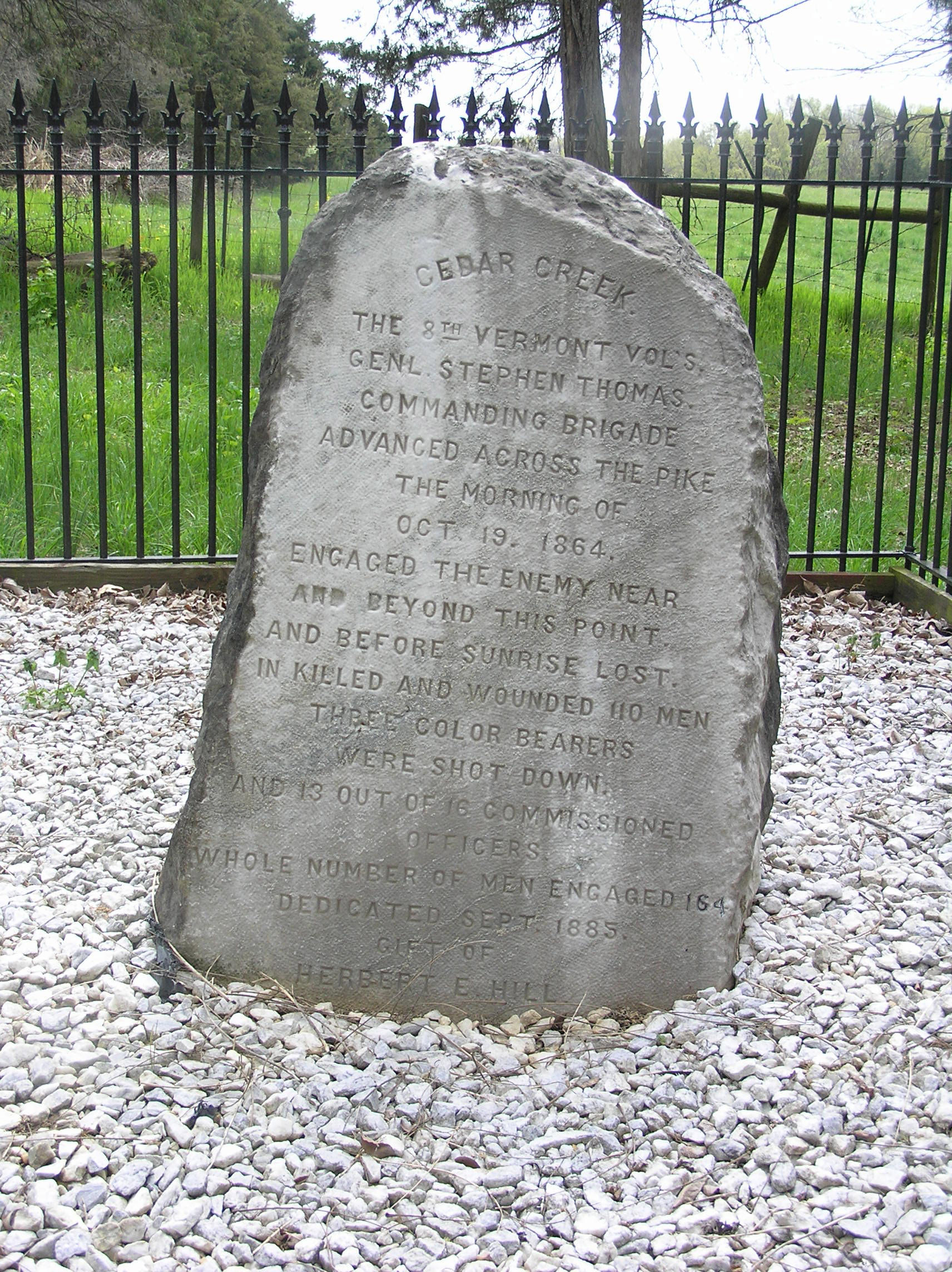 8th VT monument 3