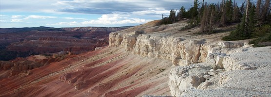 Limestone Cliffs at Cedar Breaks Limestone Cliffs at Cedar Breaks
