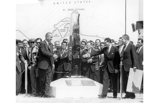 LBJ and Lopez Matoes in El Paso