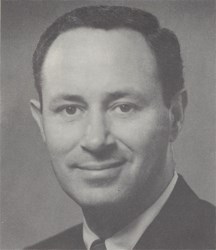 Black and white portrait of man from neck up