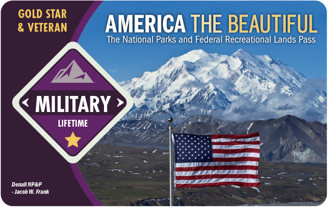 MilitaryLifetime_Front Military Lifetime federal recreational lands pass