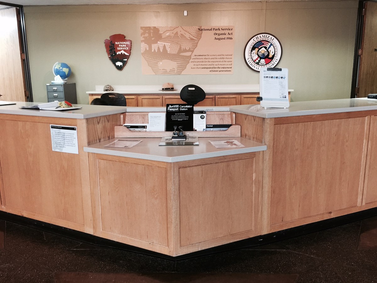 Cultural Center visitor information desk Cultural Center visitor information desk