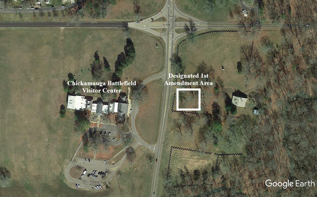 Designated First Amendment Area - Chickamauga Battlefield