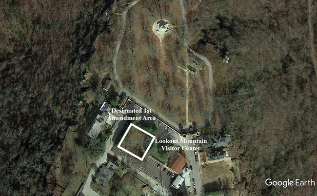 Designated First Amendment Area - Lookout Mountain Battlefield